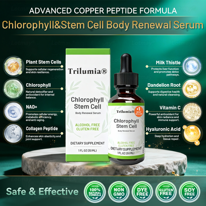 𝐎𝐟𝐟𝐢𝐜𝐢𝐚𝐥𝐥𝐲 𝐀𝐮𝐭𝐡𝐨𝐫𝐢𝐬𝐞𝐝 𝑬𝒙𝒄𝒍𝒖𝒔𝒊𝒗𝒆 𝑬𝒅𝒊𝒕𝒊𝒐𝒏✅Trilumia®𝖢𝗁𝗅𝗈𝗋𝗈𝗉𝗁𝗒𝗅𝗅 & 𝑆𝑡𝑒𝑚 𝐶𝑒𝑙𝑙 𝖻𝗈𝖽𝗒 𝗋𝖾𝗇𝖾𝗐𝖺𝗅 𝗌𝖾𝗋𝗎𝗆（Lift & Firm Sagging Skin & Reduce Wrinkle Formation