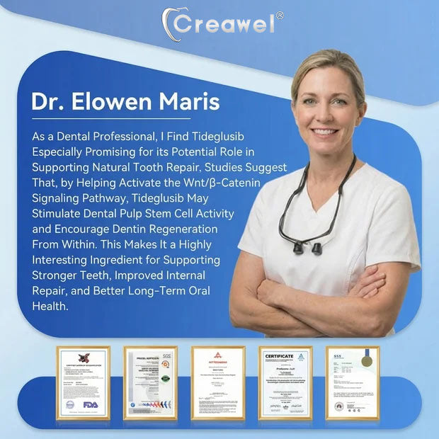 🦷𝑪𝒓𝒆𝒂𝒘𝒆𝒍® 𝐓𝐢𝐝𝐞𝐠𝐥𝐮𝐬𝐢𝐛 𝐓𝐨𝐨𝐭𝐡 & 𝐆𝐮𝐦 𝐑𝐞𝐩𝐚𝐢𝐫 𝐌𝐢𝐜𝐫𝐨𝐧𝐞𝐞𝐝𝐥𝐞 𝐏𝐚𝐭𝐜𝐡  | 𝐀𝐝𝐯𝐚𝐧𝐜𝐞𝐝 𝐒𝐭𝐞𝐦-𝐂𝐞𝐥𝐥 𝐀𝐜𝐭𝐢𝐯𝐚𝐭𝐢𝐨𝐧 𝐓𝐞𝐞𝐭𝐡 𝐒𝐭𝐫𝐢𝐩𝐬(🦷𝐑𝐞𝐛𝐮𝐢𝐥𝐝 𝐄𝐧𝐚𝐦𝐞𝐥 & 𝐃𝐞𝐧𝐭𝐢𝐧 • 𝐒𝐭𝐫𝐞𝐧𝐠𝐭𝐡𝐞𝐧 𝐆𝐮𝐦𝐬 • 𝐄𝐫𝐚𝐝𝐢𝐜𝐚𝐭𝐞 𝐓𝐚𝐫𝐭𝐚𝐫 & 𝐎𝐝𝐨𝐫 • 𝐒𝐭𝐨𝐩 𝐓𝐨𝐨𝐭𝐡 𝐒𝐞𝐧𝐬𝐢𝐭𝐢𝐯𝐢𝐭𝐲)😈