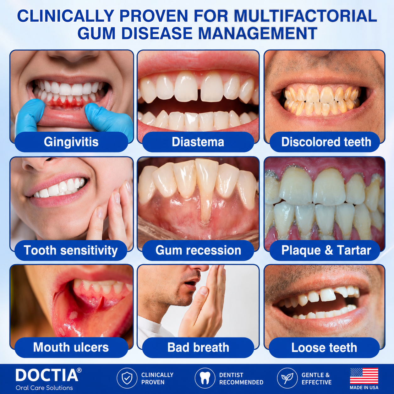 🏅🦷🛡️ DOCTIA® GumRevive Advanced Gum Care & Repair Gel🌞