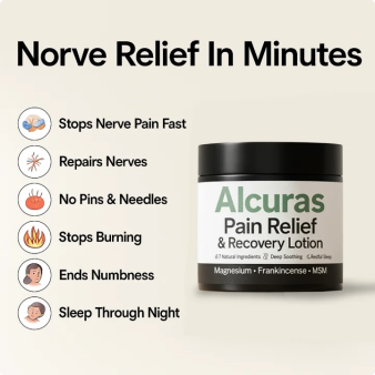 🧬Alcuras Neuropathy Pain Relief& Repair Lotion
