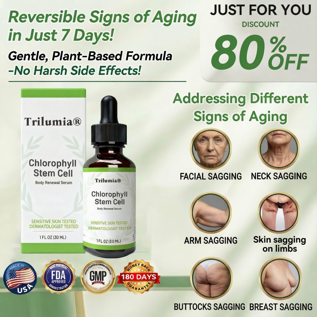 𝐎𝐟𝐟𝐢𝐜𝐢𝐚𝐥𝐥𝐲 𝐀𝐮𝐭𝐡𝐨𝐫𝐢𝐬𝐞𝐝 𝑬𝒙𝒄𝒍𝒖𝒔𝒊𝒗𝒆 𝑬𝒅𝒊𝒕𝒊𝒐𝒏✅𝑇𝑟𝑖𝑙𝑢𝑚𝑖𝑎® 𝖢𝗁𝗅𝗈𝗋𝗈𝗉𝗁𝗒𝗅𝗅 & 𝑆𝑡𝑒𝑚 𝐶𝑒𝑙𝑙 𝖻𝗈𝖽𝗒 𝗋𝖾𝗇𝖾𝗐𝖺𝗅 𝗌𝖾𝗋𝗎𝗆（𝐿𝑖𝑓𝑡 & 𝐹𝑖𝑟𝑚 𝑆𝑎𝑔𝑔𝑖𝑛𝑔 𝑆𝑘𝑖𝑛 & 𝑅𝑒𝑑𝑢𝑐𝑒 𝑊𝑟𝑖𝑛𝑘𝑙𝑒 𝐹𝑜𝑟𝑚𝑎𝑡𝑖𝑜𝑛👍