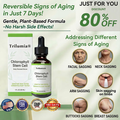 𝐎𝐟𝐟𝐢𝐜𝐢𝐚𝐥𝐥𝐲 𝐀𝐮𝐭𝐡𝐨𝐫𝐢𝐬𝐞𝐝 𝑬𝒙𝒄𝒍𝒖𝒔𝒊𝒗𝒆 𝑬𝒅𝒊𝒕𝒊𝒐𝒏✅𝑇𝑟𝑖𝑙𝑢𝑚𝑖𝑎® 𝖢𝗁𝗅𝗈𝗋𝗈𝗉𝗁𝗒𝗅𝗅 & 𝑆𝑡𝑒𝑚 𝐶𝑒𝑙𝑙 𝖻𝗈𝖽𝗒 𝗋𝖾𝗇𝖾𝗐𝖺𝗅 𝗌𝖾𝗋𝗎𝗆（𝐿𝑖𝑓𝑡 & 𝐹𝑖𝑟𝑚 𝑆𝑎𝑔𝑔𝑖𝑛𝑔 𝑆𝑘𝑖𝑛 & 𝑅𝑒𝑑𝑢𝑐𝑒 𝑊𝑟𝑖𝑛𝑘𝑙𝑒 𝐹𝑜𝑟𝑚𝑎𝑡𝑖𝑜𝑛👍