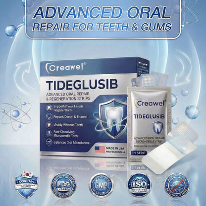 🦷𝑪𝒓𝒆𝒂𝒘𝒆𝒍® 𝐓𝐢𝐝𝐞𝐠𝐥𝐮𝐬𝐢𝐛 𝐓𝐨𝐨𝐭𝐡 & 𝐆𝐮𝐦 𝐑𝐞𝐩𝐚𝐢𝐫 𝐌𝐢𝐜𝐫𝐨𝐧𝐞𝐞𝐝𝐥𝐞 𝐏𝐚𝐭𝐜𝐡  | 𝐀𝐝𝐯𝐚𝐧𝐜𝐞𝐝 𝐒𝐭𝐞𝐦-𝐂𝐞𝐥𝐥 𝐀𝐜𝐭𝐢𝐯𝐚𝐭𝐢𝐨𝐧 𝐓𝐞𝐞𝐭𝐡 𝐒𝐭𝐫𝐢𝐩𝐬(🦷𝐑𝐞𝐛𝐮𝐢𝐥𝐝 𝐄𝐧𝐚𝐦𝐞𝐥 & 𝐃𝐞𝐧𝐭𝐢𝐧 • 𝐒𝐭𝐫𝐞𝐧𝐠𝐭𝐡𝐞𝐧 𝐆𝐮𝐦𝐬 • 𝐄𝐫𝐚𝐝𝐢𝐜𝐚𝐭𝐞 𝐓𝐚𝐫𝐭𝐚𝐫 & 𝐎𝐝𝐨𝐫 • 𝐒𝐭𝐨𝐩 𝐓𝐨𝐨𝐭𝐡 𝐒𝐞𝐧𝐬𝐢𝐭𝐢𝐯𝐢𝐭𝐲)😈